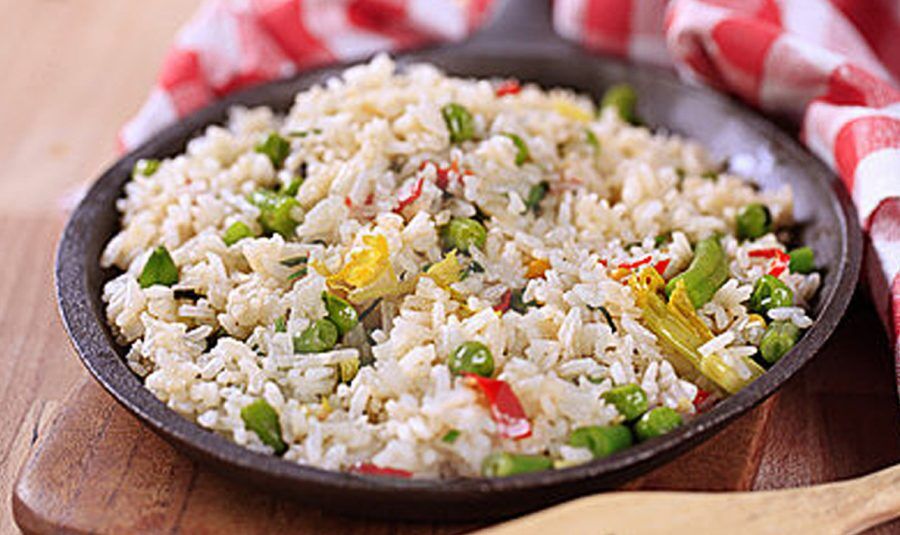 ARROZ INTEGRAL COM LEGUMES