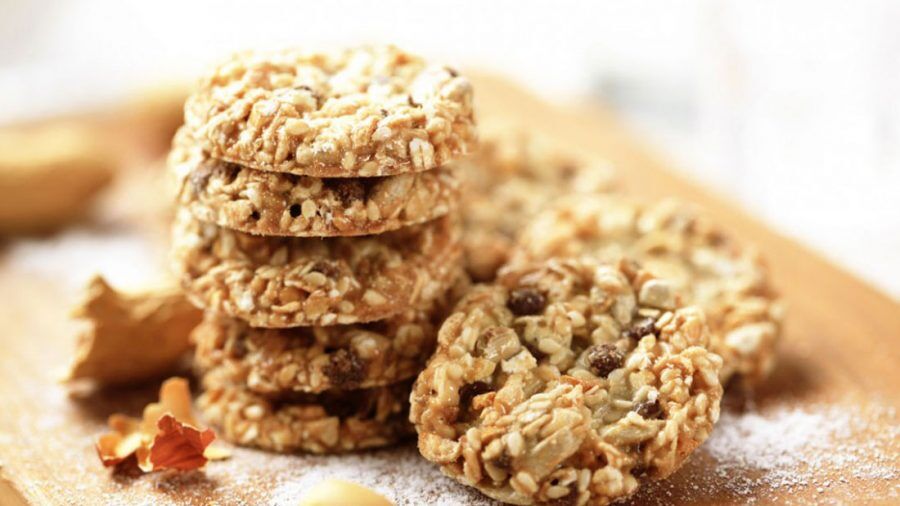 BISCOITO DE AVEIA E BANANA