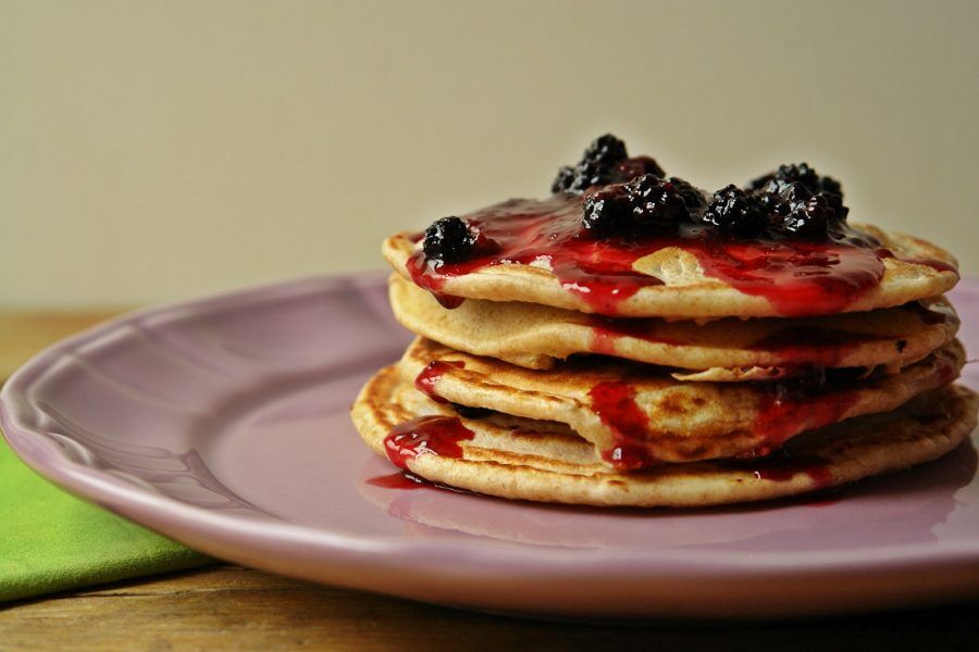 PANQUECAS INTEGRAIS DE FRUTAS