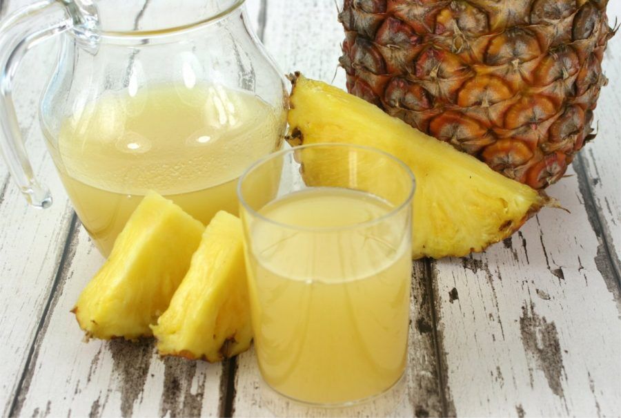 SUCO DE ABACAXI COM CENOURA