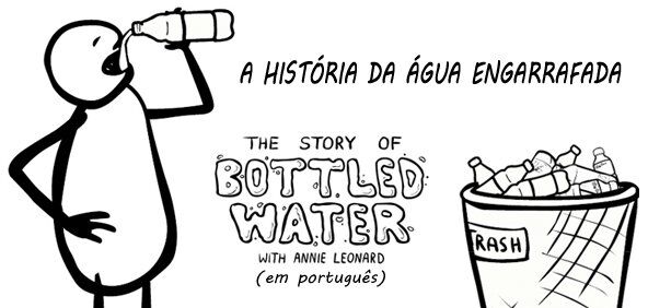 A história da água engarrafada